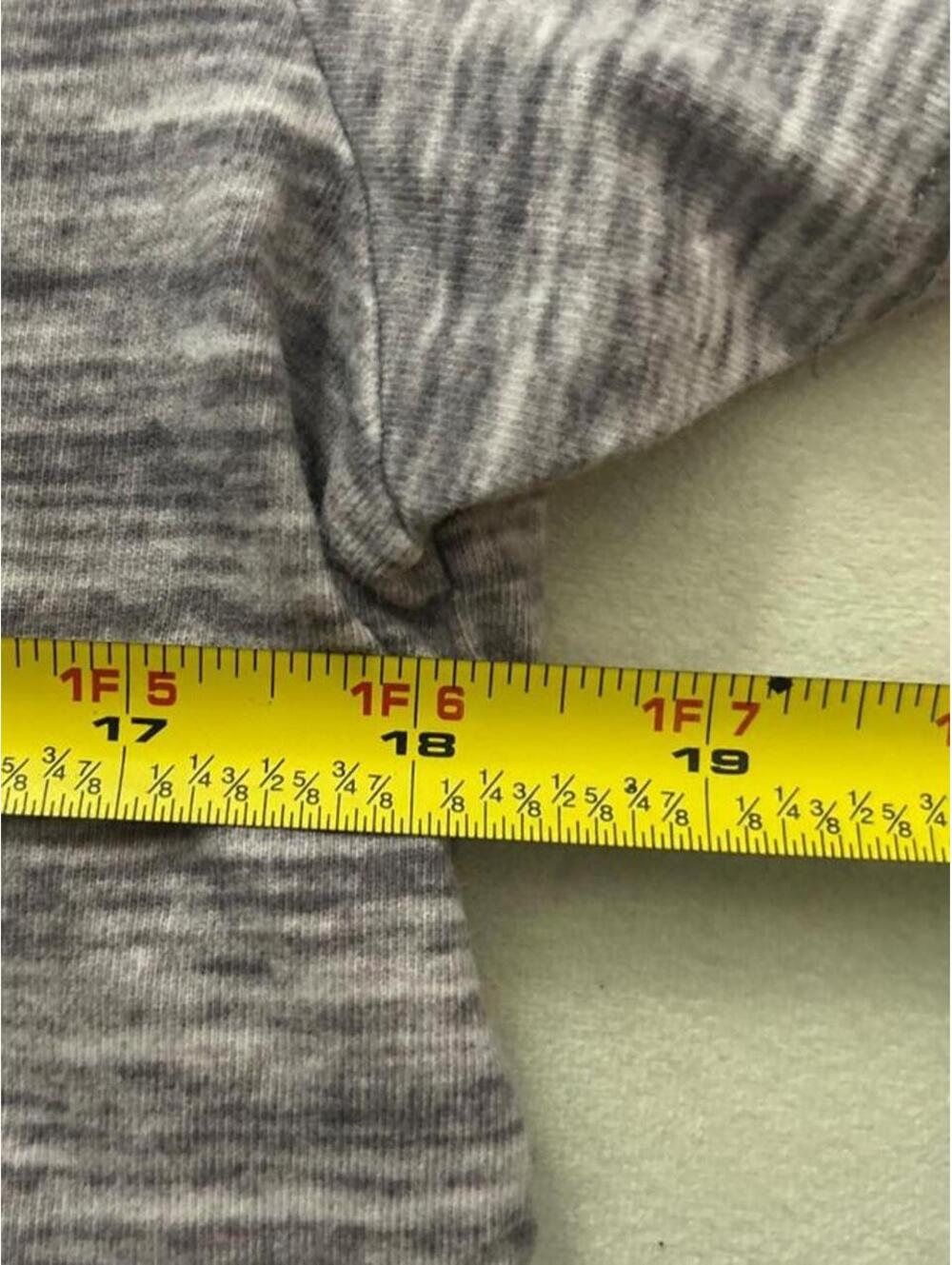 Gray marbled Hollister Co. cotton t-shirt with logo, size S - Picture 6 of 6